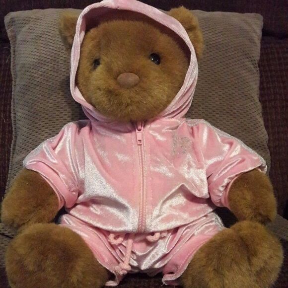 Build A Bear Jogging Teddy Bear Stuffed Plush - Picture 1 of 6